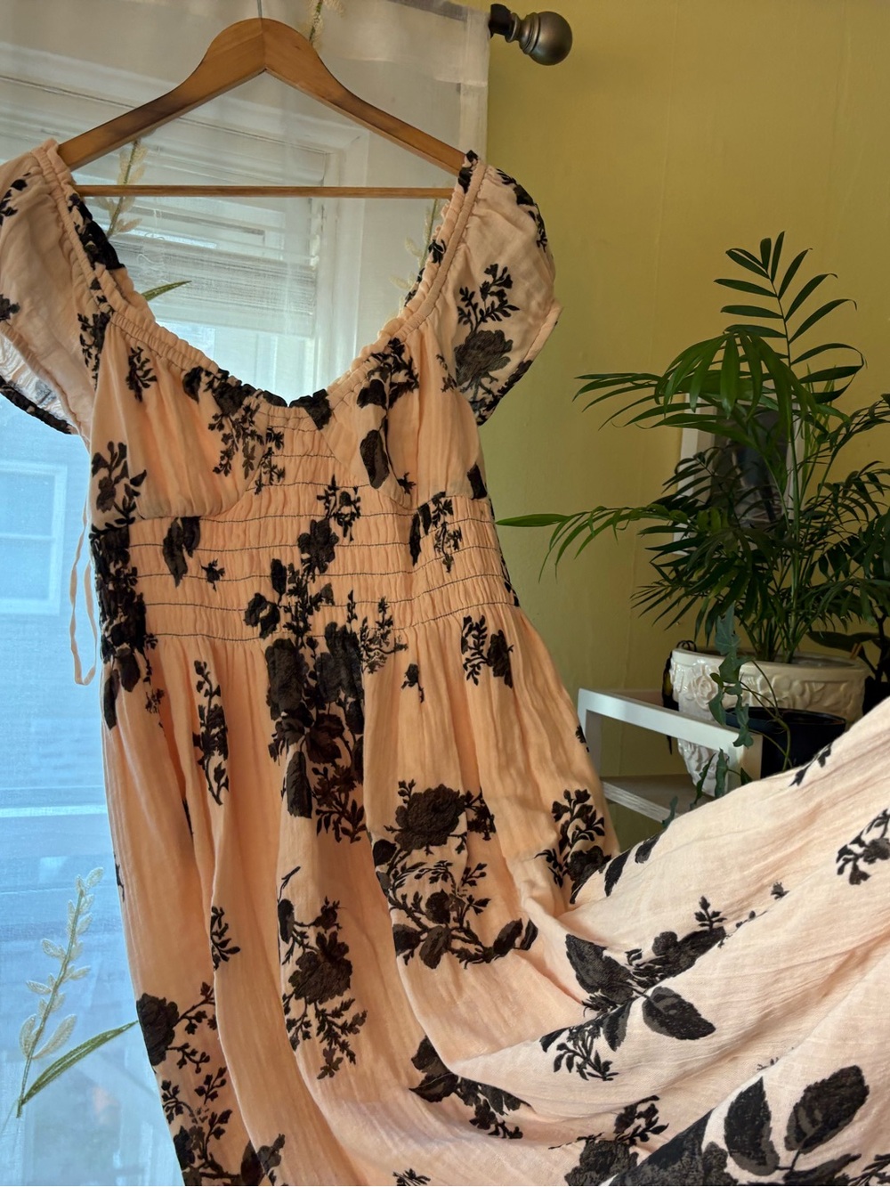 NWT | Free People Pink Floral Maxi
